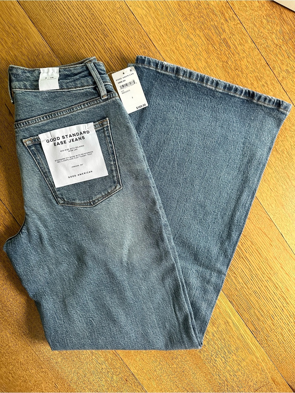 Good American Standard Ease Jeans Size 2 NWT - Picture 9 of 15